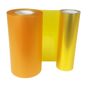 Sonnenblumen gelbe Folie, für Primera FX400e/FX500e & DTM FX510e/ FX810e, 110mm breit x 200m lang 